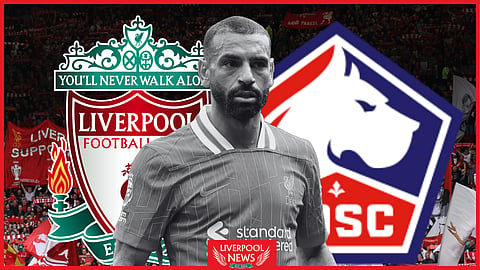 Mohamed Salah could be rested when Liverpool face Lille (Credit: Imago)