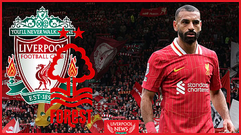 Mohamed Salah is set to return when Liverpool face Nottingham Forest (Credit: Imago)