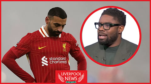 Micah Richards has had his say on Mohamed Salah in Liverpool v Ipswich (Credit: Imago/Sky Sports)