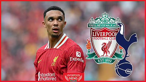 Trent Alexander-Arnold could be dropped against Tottenham (Credit: Imago)