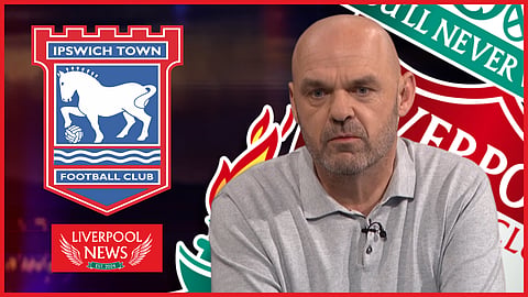 Danny Murphy has reacted to the Liverpool win v Ipswich Town [credit: Match of the Day]