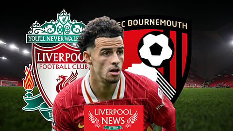 Liverpool star Curtis Jones shone against Bournemouth (Credit: Imago)
