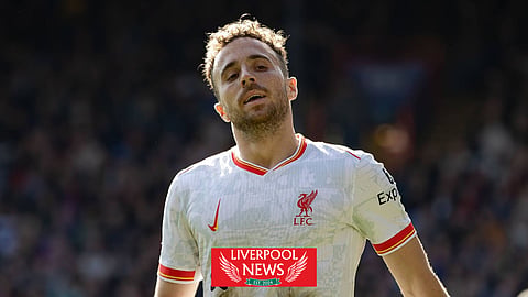 Liverpool forward Diogo Jota. (Credit: Imago)