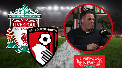 Michael Owen has spoken on the Liverpool v Bournemouth controversy (Credit: Imago/ Up Front on Youtube)