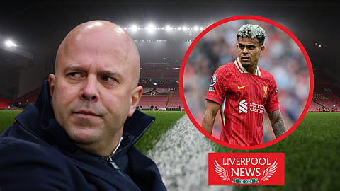 Arne Slot has made a decision on Luis Diaz v Tottenham (Credit: Imago)