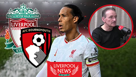 Liverpool star Virgil van Dijk starred against Bournemouth (Credit: Imago/The Overlap)