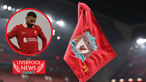 Mohamed Salah is out of contract at Liverpool in the summer (Credit: Imago)