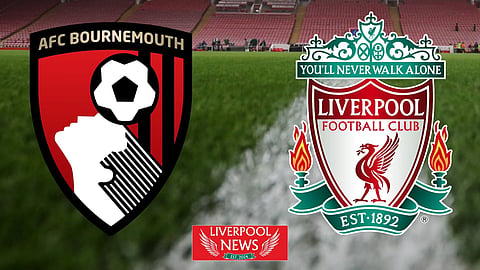 Liverpool took on Bournemouth at the Vitality Stadium
