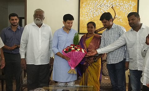 राष्ट्रवादीला खिंडार पाडण्यात समरजितराजे घाटगे यशस्वी; कागलच्या नगराध्यक्षांचा भाजपमध्ये प्रवेश