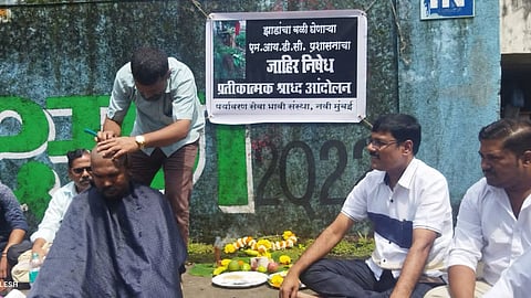 Protest Against Trees Cut off