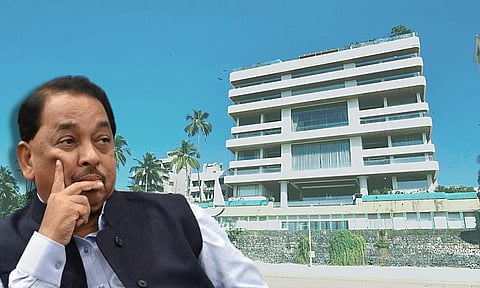 नारायण राणेंच्या बंगल्यातील अनधिकृत बांधकामावर हातोडा; स्वतःच पाडणार