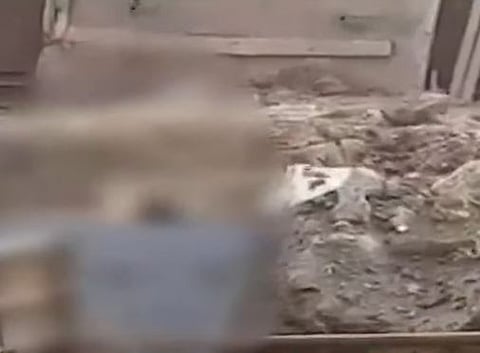 कचरा वेचणाऱ्या एका महिलेच्या अंगावर मेट्रोच्या ब्रिज ची प्लेट पडल्याने मृत्यू