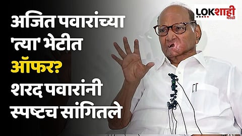 अजित पवारांसोबतच्या 'त्या' गुप्त भेटीत भाजपची ऑफर? शरद पवारांनी स्पष्टच सांगितले