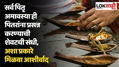 सर्व पितृ अमावस्या ही पितरांना प्रसन्न करण्याची शेवटची संधी, अशा प्रकारे मिळवा आशीर्वाद