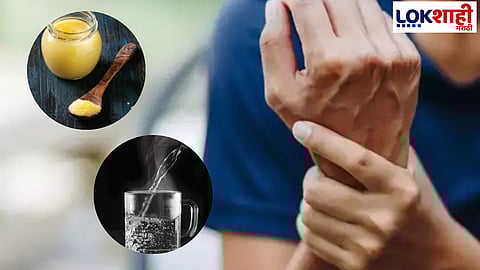 आहारात साजूक तूप आणि गरम पाण्याचा वापर: वातदोषावर रामबाण उपाय