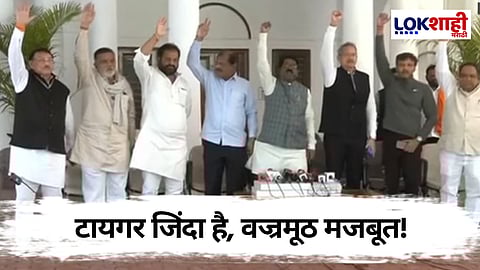 ऑपरेशन टायगरचा धसका? ठाकरेंच्या खासदारांचा हातात हात