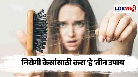 Healthy Tips : केसांचे आरोग्य चांगले आहे का? नाहीतर त्यावर करा 'हे' उपाय