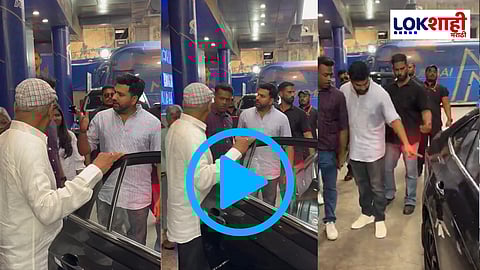 Rohit Sharma: "डोकं कुठे असतं तुझं?" कारवरील डेंट पाहून रोहित शर्माचा राग अनावर;  Video Viral