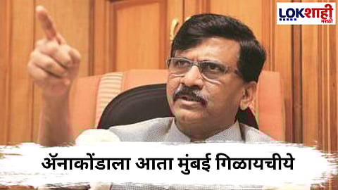 Sanjay Raut : अ‍ॅनाकोंडा काहीही गिळतो... राऊतांच्या रोष नेमका कोणावर ?