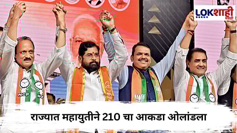 Maharashtra Local Body Election Result : राज्यात महायुतीने 210 चा आकडा ओलांडला 