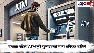 First ATM In India