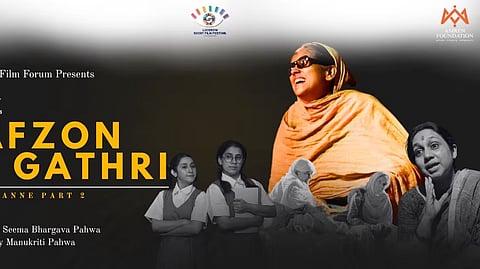 The Lucknow Film Forum Brings Theatre Magic with Lafzon Ki Gathri