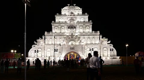 The Grandest Durga Puja Pandal In Lucknow In Jankipuram!