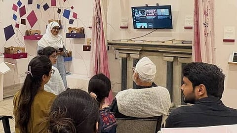 Rah-e-Umeed at Lucknow Bioscope- Talk on People's Movements