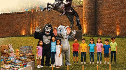 Kids Carnival at UP Darshan Park Lucknow