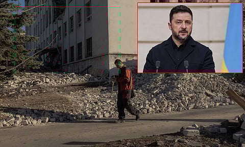 உக்ரைனின் கீவ் பிராந்தியத்தில் தாக்குதல் நடத்திய ரஷியா: 4 பேர் பலியான நிலையில் பலர் காயம்