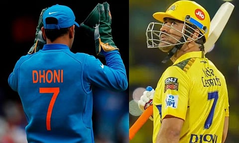 இனி ‘தல ஃபார் ஏ ரீசன்’ சொல்லமுடியாதா? ஜெர்சி நம்பரை மாற்றிய தோனி 