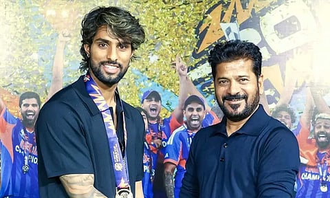 Tilak Varma - Revanth Reddy