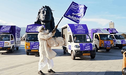 World Water Day | உலக தண்ணீர் தினம்: சத்குருவின் காவேரி கூக்குரல் சார்பில் மழைநீர் சேகரிப்பு கருத்தரங்கம்!