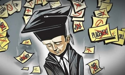 Unemployment | நாடு முழுவதும் வேலையில்லா பட்டதாரிகளின் எண்ணிக்கை 67% அதிகரிப்பு- ஆய்வில் அதிர்ச்சி தகவல்