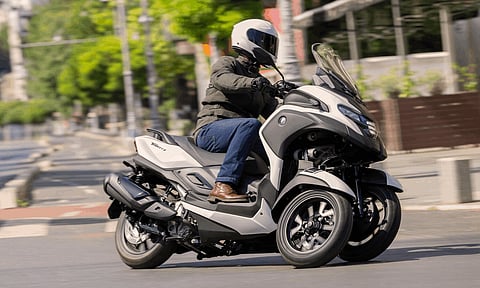 Yamaha | ஏர்பேக் வைத்த ஸ்கூட்டர்... உலகிலேயே முதல் முறை சாதனை படைத்த யமஹா