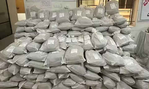 சென்னையில் ரூ.12.25 லட்சம் மதிப்புள்ள 24.5 கிலோ கஞ்சா பறிமுதல்