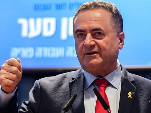 இஸ்ரேல் பாதுகாப்புத்துறை அமைச்சர் காட்ஸ்