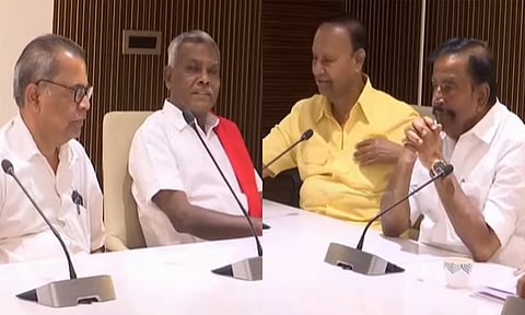 TN Assembly Election | திமுக - சிபிஎம் இடையே தொகுதி பங்கீட்டில் நீடிக்கும் இழுபறி 
