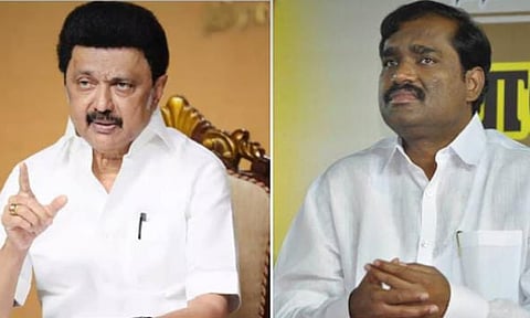 ‘கூட்டணியை விட்டு வெளியேறுவதாக த.வா.க. முறைப்படி தெரிவிக்கவில்லை’ - தி.மு.க.