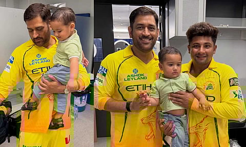 MS Dhoni - Sarfaraz Khan