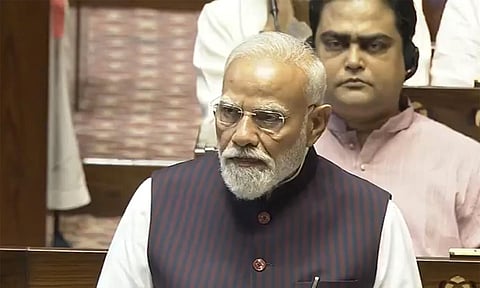 போர்சூழலிலும் இந்திய கப்பல்கள் பாதுகாப்பை உறுதி செய்ய முயன்று வருகிறோம் - பிரதமர் மோடி