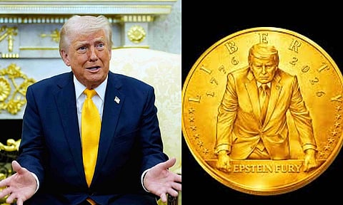 Trump உருவப்படம் பொறிக்கப்பட்ட தங்க நாணயம் வெளியிட முடிவு