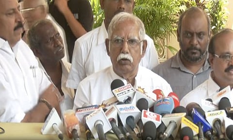 DMK கூட்டணியில் சிரித்துக்கொண்டே அழுகிறோம்... ம.தி.மு.க. அவைத்தலைவர் அர்ஜுன ராஜ் வருத்தம்