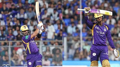 IPL 2026 MI vs KKR | ரகானே, ரகுவன்ஷி அதிரடியால் மும்பை இந்தியன்ஸக்கு 221 ரன்கள் இலக்கு நிர்ணயித்தது கொல்கத்தா