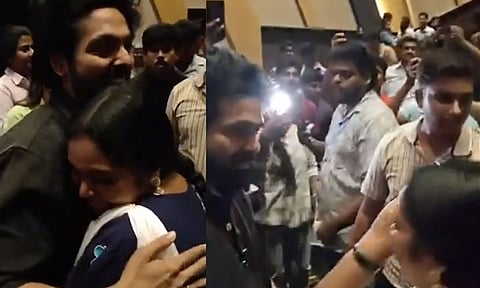 ஜி.வி.பிரகாஷை கட்டிப்பிடித்து அழுத ரசிகை