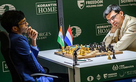 கேண்டிடேட்ஸ் செஸ்: முதல் சுற்றில் பிரக்ஞானந்தா வெற்றி