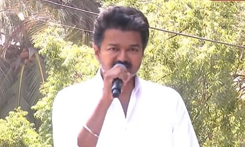 TN Assembly Election | "பணத்தை வாங்கிவிட்டு விசிலுக்கு வாக்களியுங்கள்..!"- பெரம்பூர் தொகுதியில் விஜய் பிரச்சாரம்