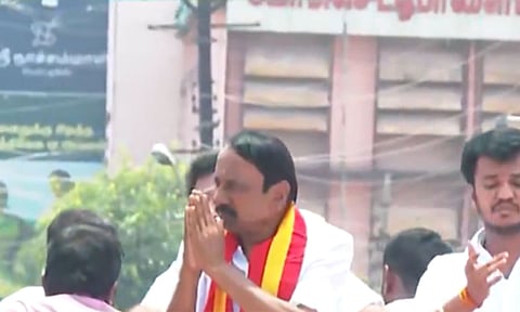 TN Assembly Election | கோபிசெட்டிபாளையத்தில் வேட்புமனு தாக்கல் செய்தார் செங்கோட்டையன் 
