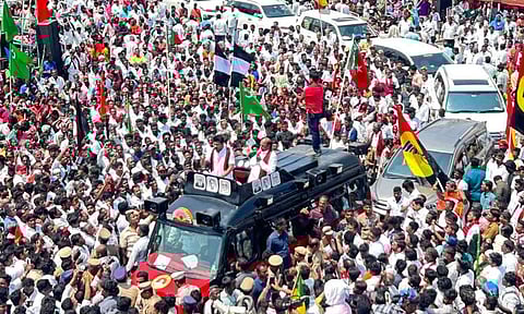 TN Assembly Election| மோடியின் முரட்டு அடிமை எடப்பாடி பழனிசாமி- துணை முதலமைச்சர் உதயநிதி ஸ்டாலின் பேச்சு