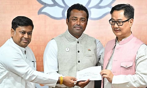 பாஜகவில் இணைந்த முன்னாள் டென்னிஸ் வீரர் லியாண்டர் பயஸ்!